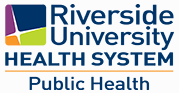 Logo of Riverside University Health System, featuring the name and 